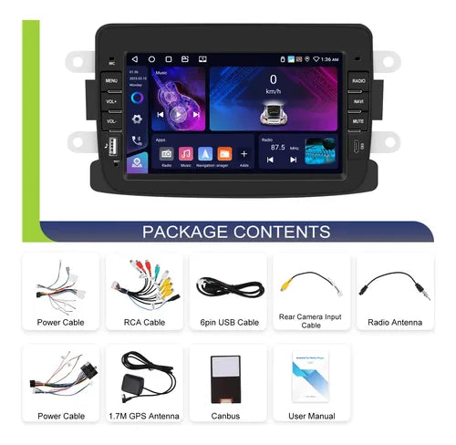 Estereo Multimedia Renault Duster/ Sandero/kwid 4gb 64gb