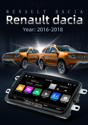 Estereo Multimedia Renault Duster/ Sandero/logan  2gb 64gb