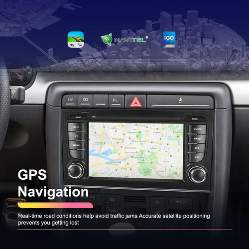 Estereo Audi A4 B7 2002/2008 2 Gb 64gb Carplay Android Auto
