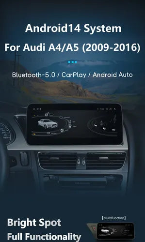 Pantalla Multimedia Audi A4 A5 S4 S5 Carplay Android